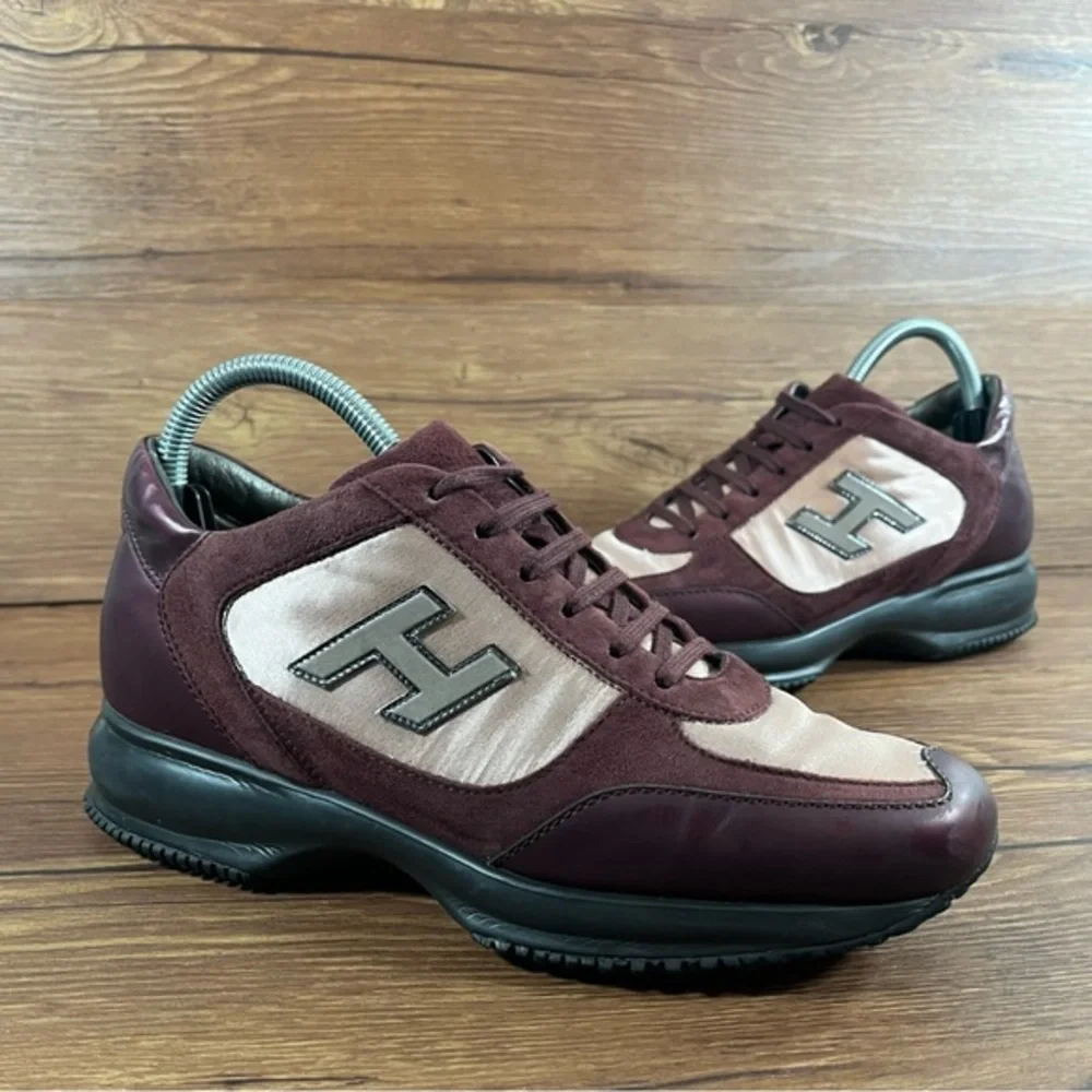 Hogan Interactive Leather Sneakers Women’s Size 8 (38)